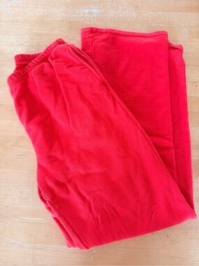 nuuds Vibrant Coral Red Sweatshirt